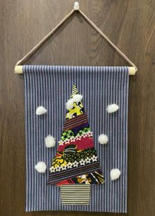 Xmas創作タペストリー